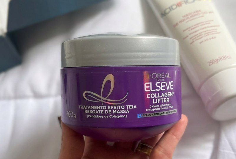 Máscara de Tratamiento Condicionante Elseve Collagen Lifter, 300g