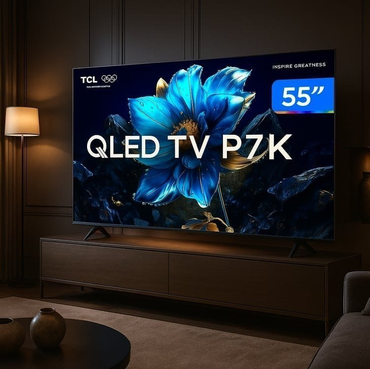 Smart TV TCL 55 Polegadas QLED 4K