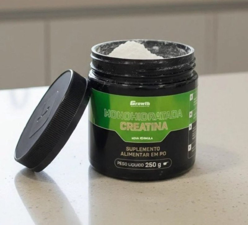 Creatina 250g Monohidratada - Growth Supplements Sem Sabor