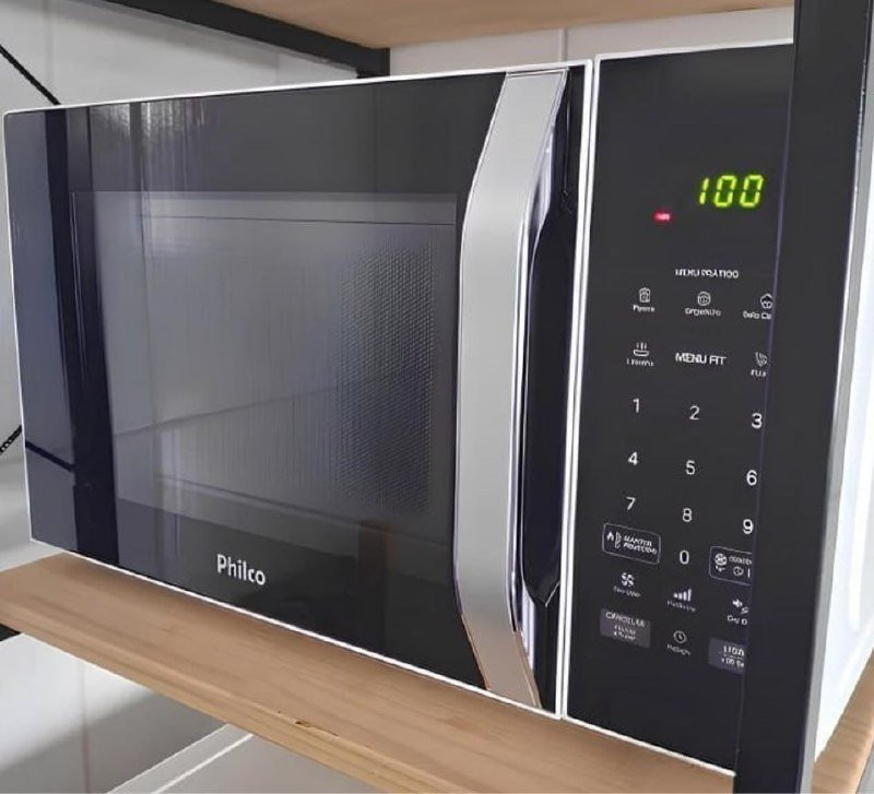 Micro-ondas 25l Philco Função Tira Odor 1100w - 220v