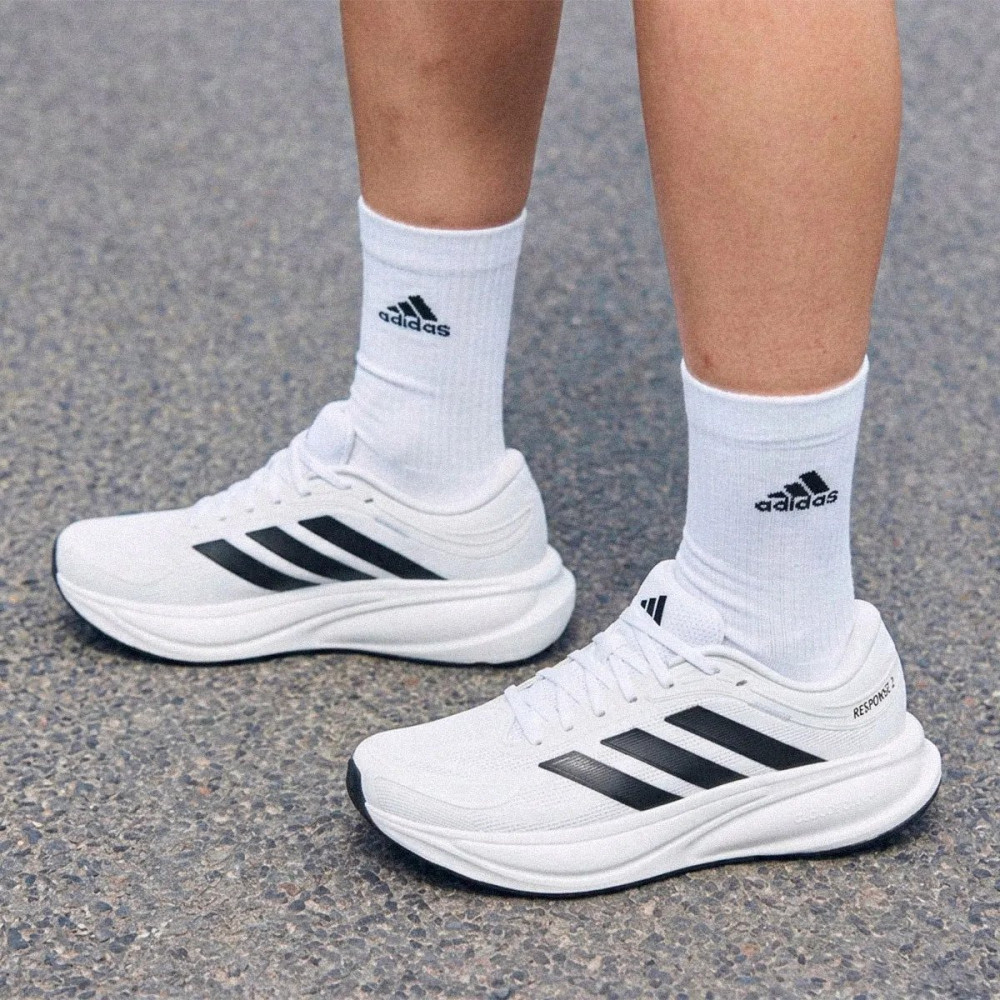 Tênis adidas Response 2 Masculino Branco e Preto