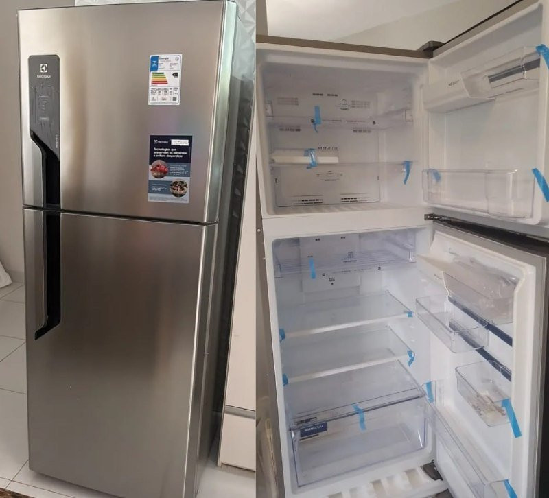 Geladeira Electrolux Frost Free 431L AutoSense Duplex