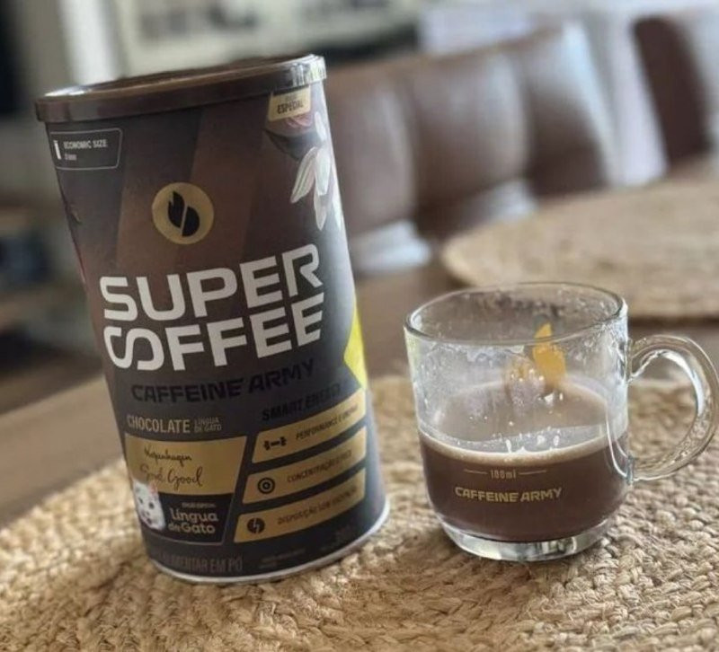 Supercoffee Chocolate Língua De Gato Kopenhagen Caffeinearmy 380g