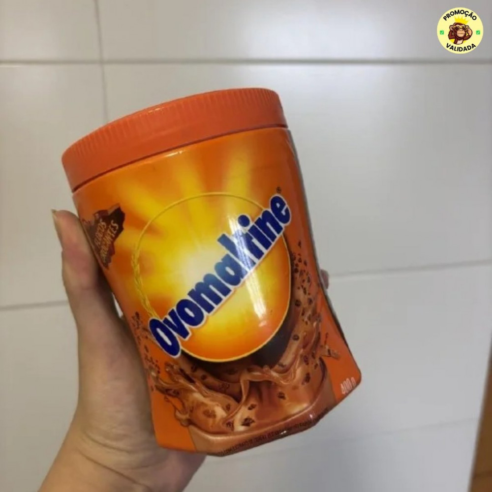 Ovomaltine Achocolatado Flocos Crocantes Pote 400g