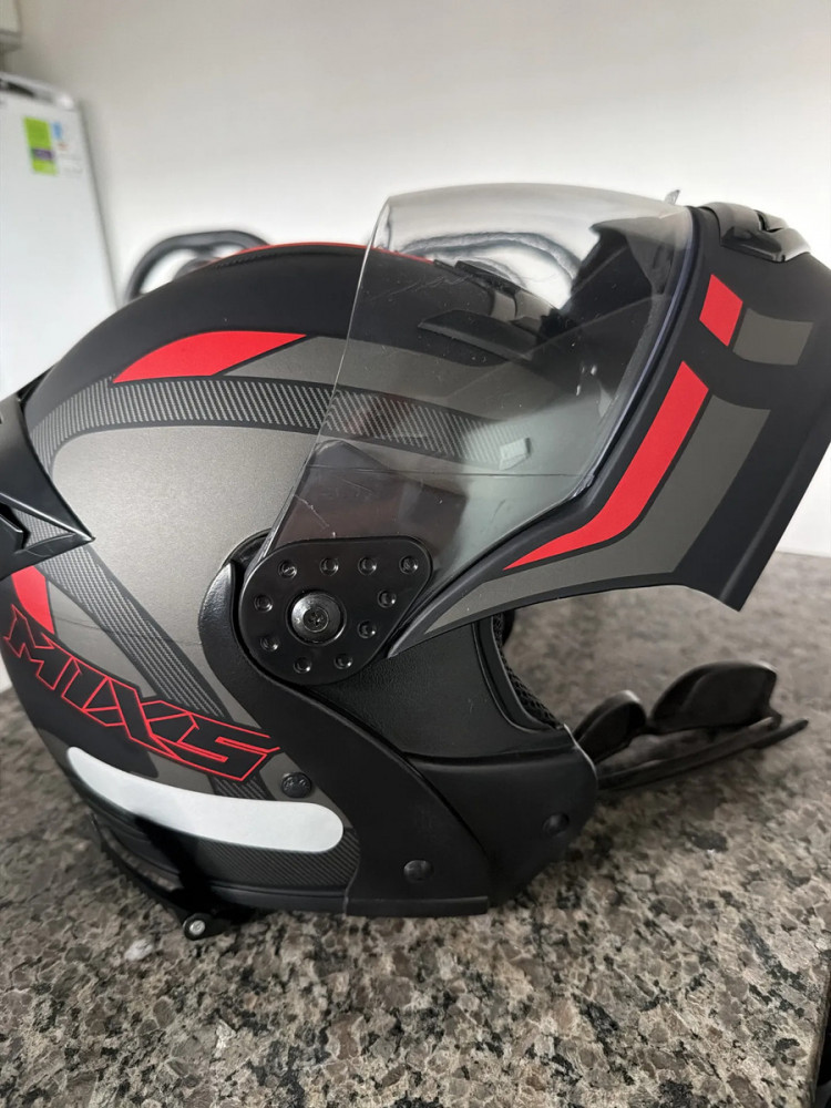 Capacete Robocop Escamoteável Gladiator Delta