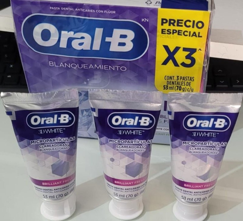 Pasta de Dente Oral-B 3D White Brilliant Fresh