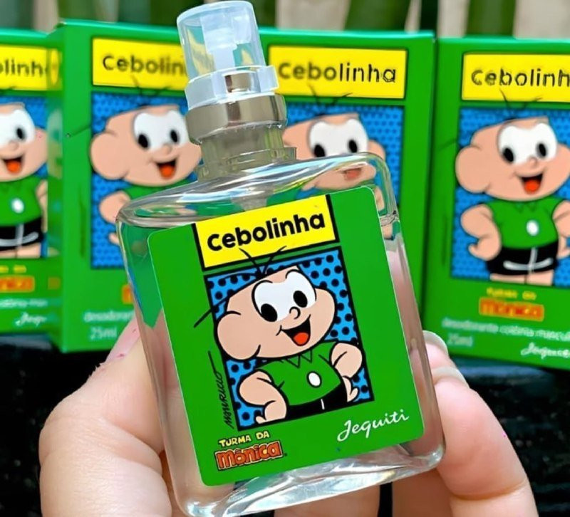 Kit 3x Perfumes Colônia Cebolinha Turma Da Mônica Jequiti 25ml cada