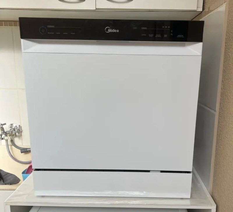 Lava Louças 8 Serviços Branco Touch Plus Midea 127V
