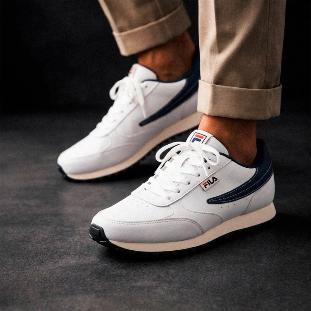 Tênis Fila Renno Classic Masculino Leve Branco