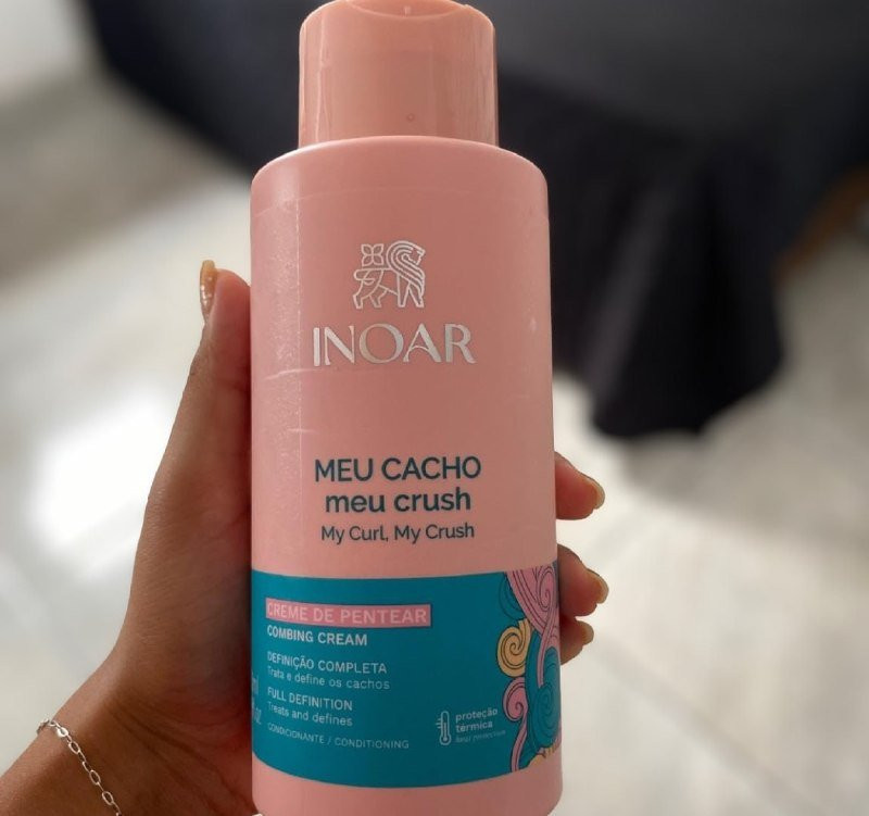 Meu Cacho Meu Crush 500ml Creme de Pentear Inoar