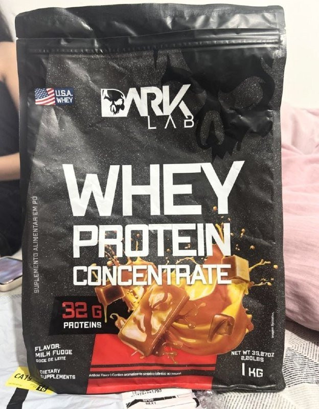 Whey Protein Concentrado 1kg Doce de Leite Dark Lab