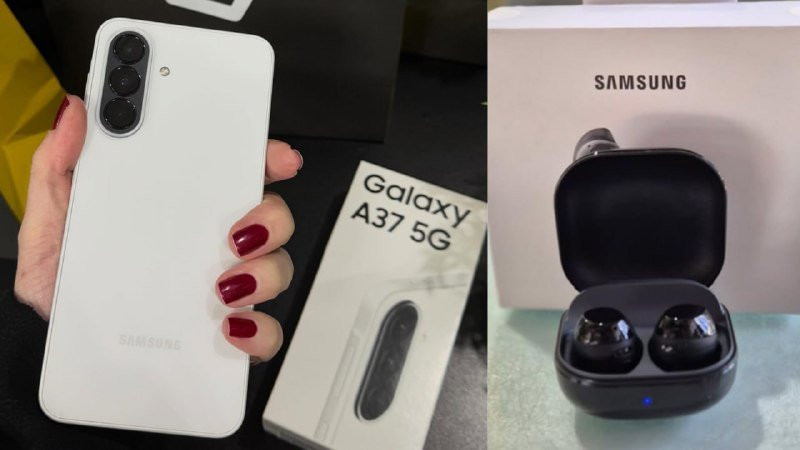 Combo Samsung Galaxy A37 5G 256GB + Galaxy Buds Core