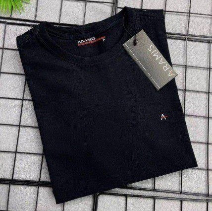Camiseta Aramis Masculina Crewneck Preta M