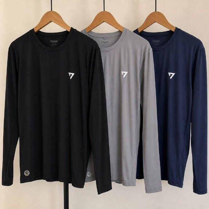 Kit 3 Camisetas Térmicas Masculina Uv50