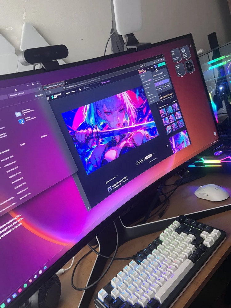 Monitor Gamer TCL Curvo 34 WQHD MiniLED 180Hz
