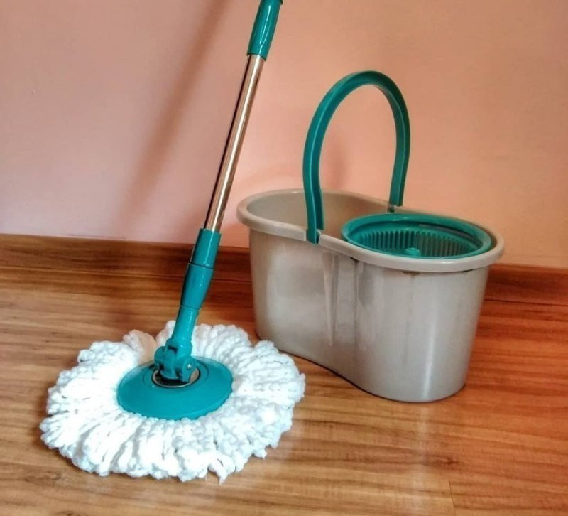 Flash Limp - Mop Giratório Fit, Balde 8 litros