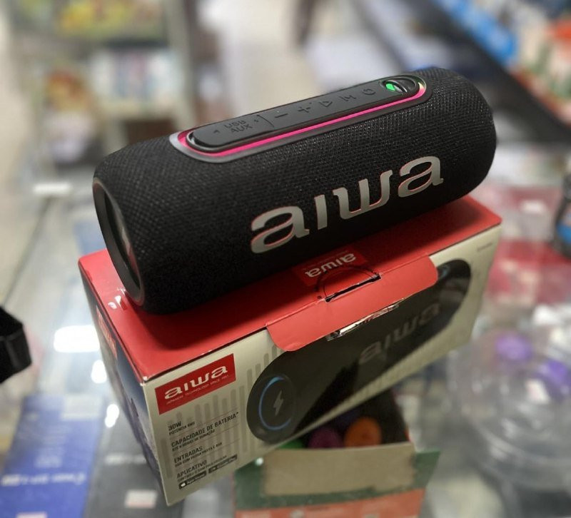 Caixa De Som Speaker Aiwa Sp-05-Lb 30w Bluetooth Ipx5
