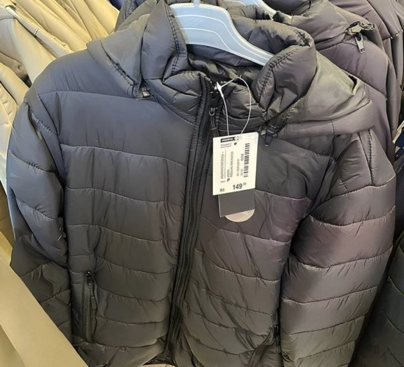 Jaqueta Puffer De Frio Blusa Impermeável