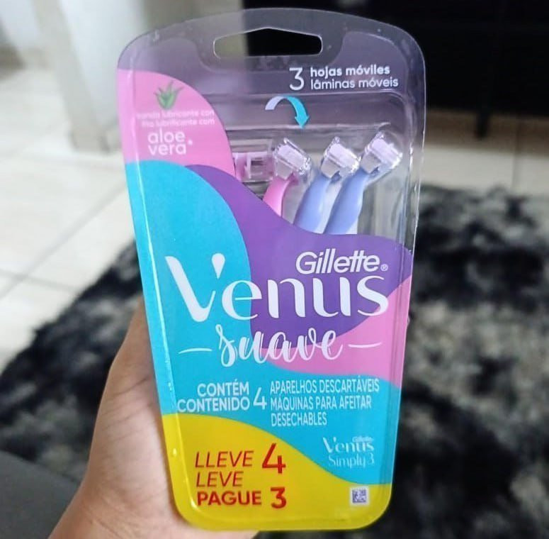 Aparelho de Depilação Gillette Venus Descartável