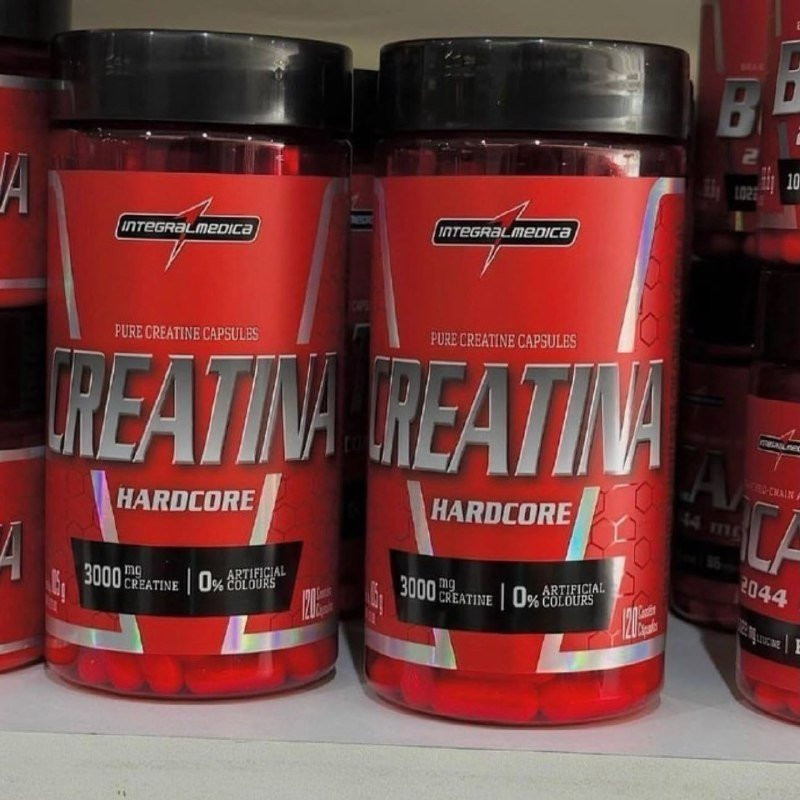 Creatina Hardcore 120 Cápsulas