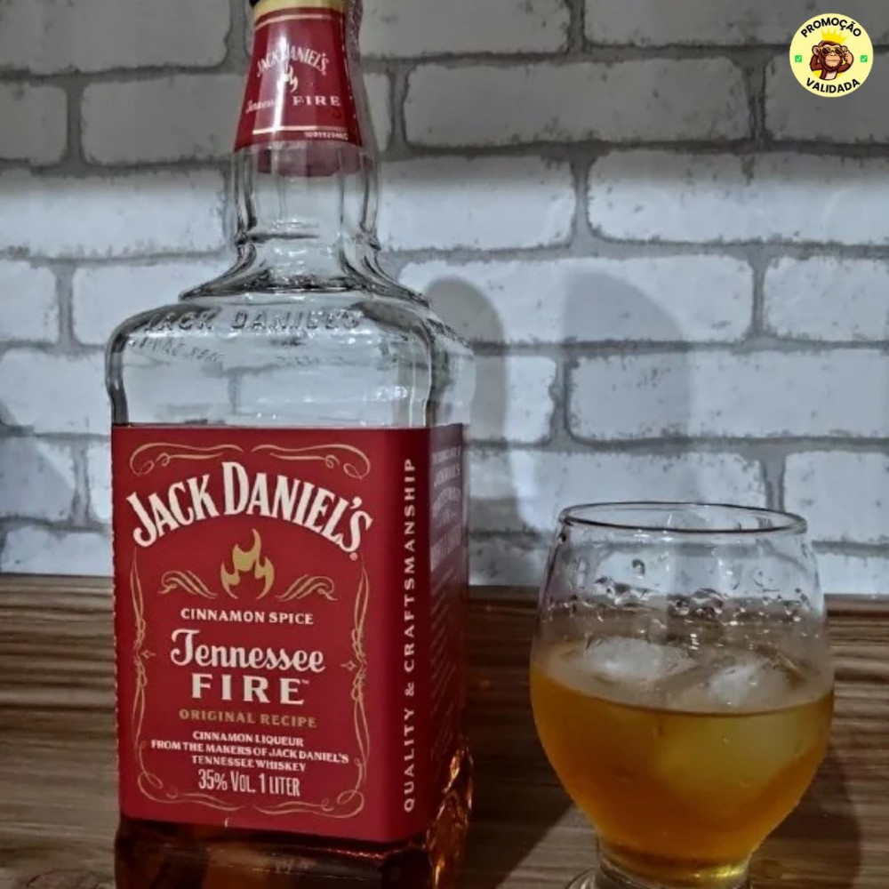 Whisky Jack Daniel's Fire Tennessee Whiskey 1L