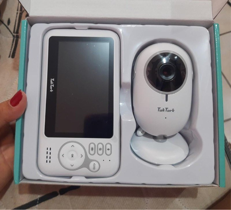 Babá Eletrônica Câmera 4.3-Sem Wi-Fi, Visão noturna